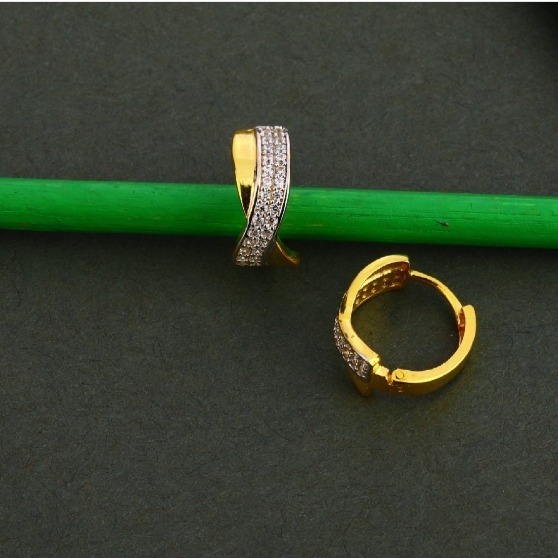 22 carat gold ladies earrings RH-LE714