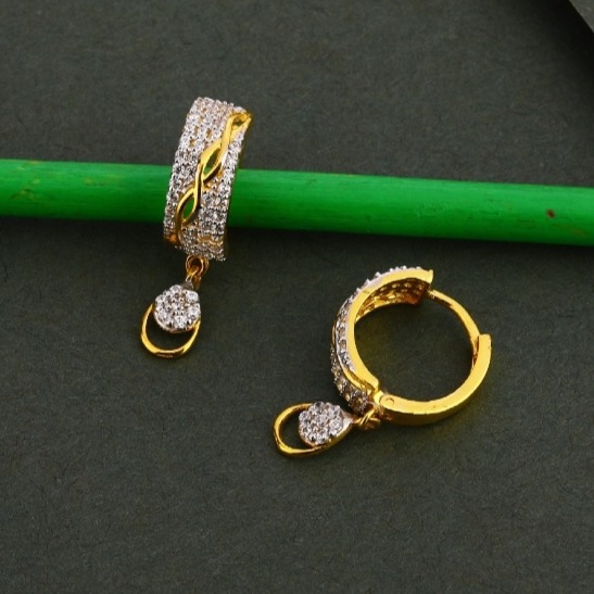 22 carat gold ladies earrings RH-LE710