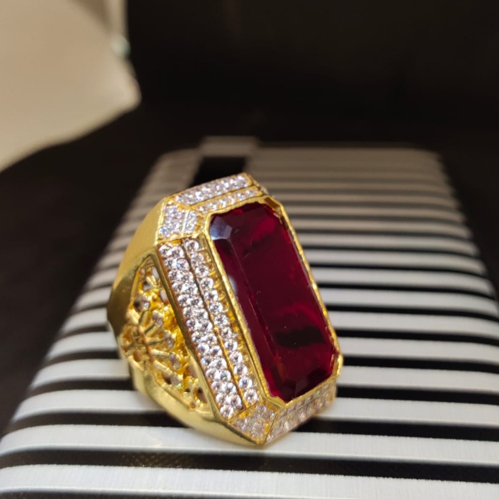 22 cara gold gents rings RH-GR159