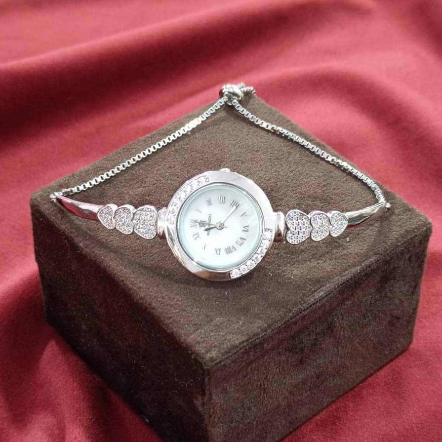 silver ladies watch RH-LW129