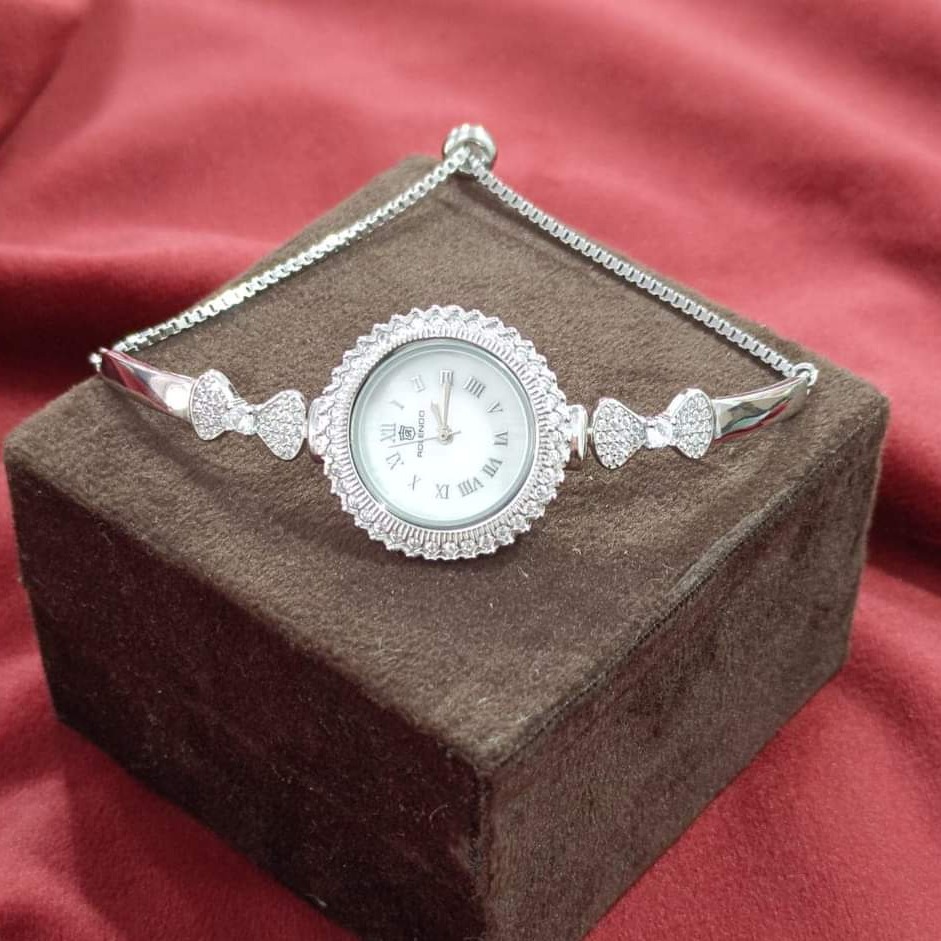 silver classical ladies watch RH-LW127