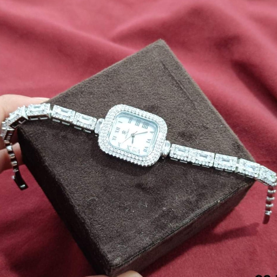 silver fancy ladies watch RH-LW122