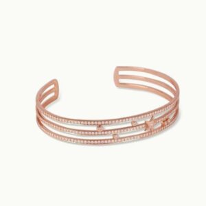 20 carat rose gold fancy ladies bracelet rh-lb928