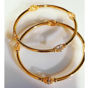 22 carat gold Casual ladies bangles rh-lb926