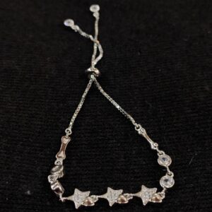 92.5 silver star design bracelet rh-lb855