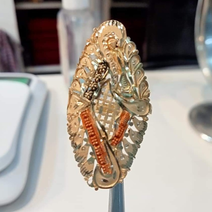 22k gold antique ladies rings rh-lr829