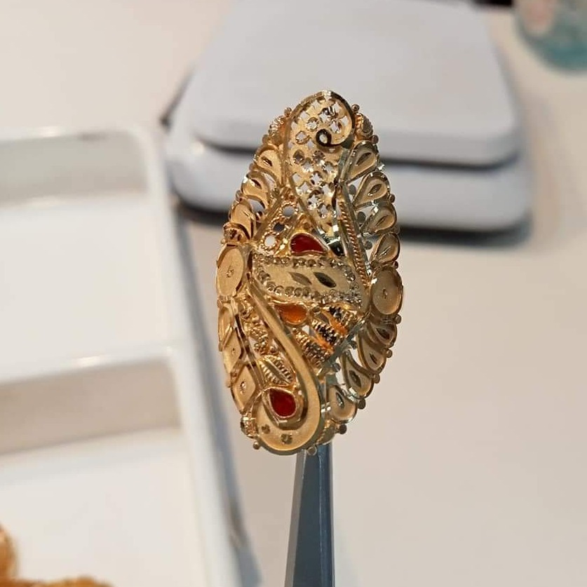 22 carat gold ladies rings RH-LR827