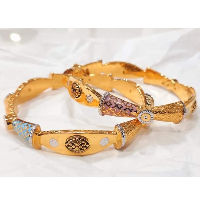22 carat gold ladies bangles RH-LB805