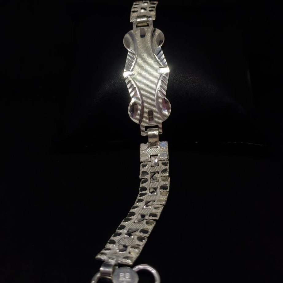silver gents bracelet RH-GB434