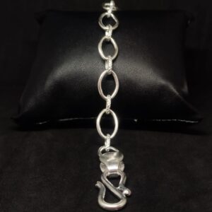 silver gents traditional bracelet RH-GB431