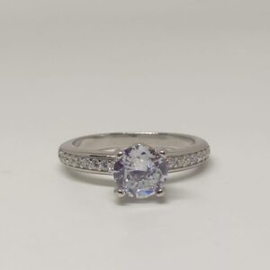 92.5 silver stone ladies rings RH-LR420
