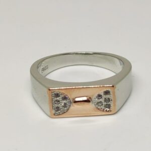 92.5 silver gents rings RH-GR403