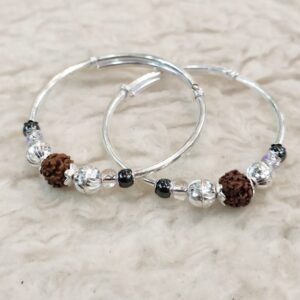 silver kids bangles RH-KB251