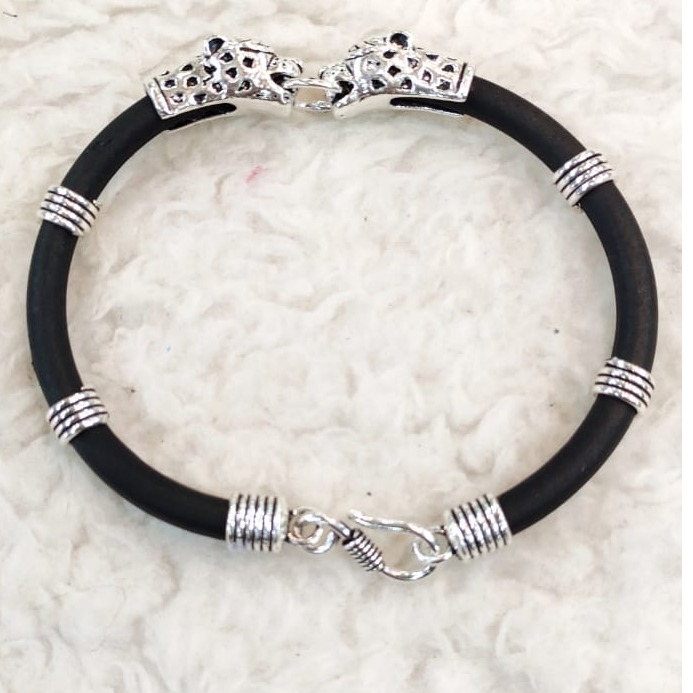 silver traditional gents bracelet RH-GB239