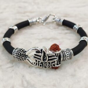 silver gents bracelet RH-GB237