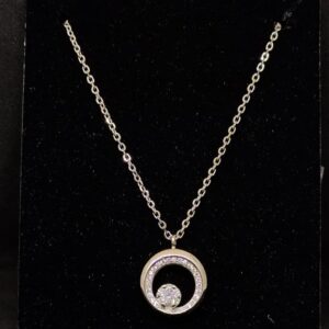 92.5 silver fancy ladies pendants chain RH-PC269