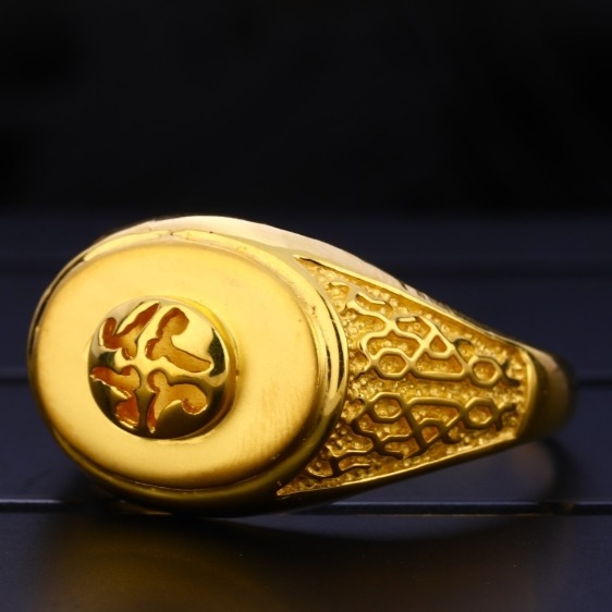 22 carat gold classical gents rings RH-GR258