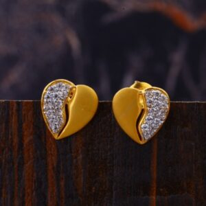 22 carat gold classical ladies earrings RH-LE670