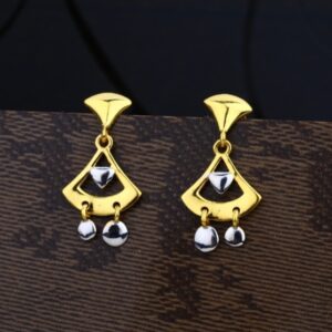 22 carat gold classical ladies earrings RH-LE631