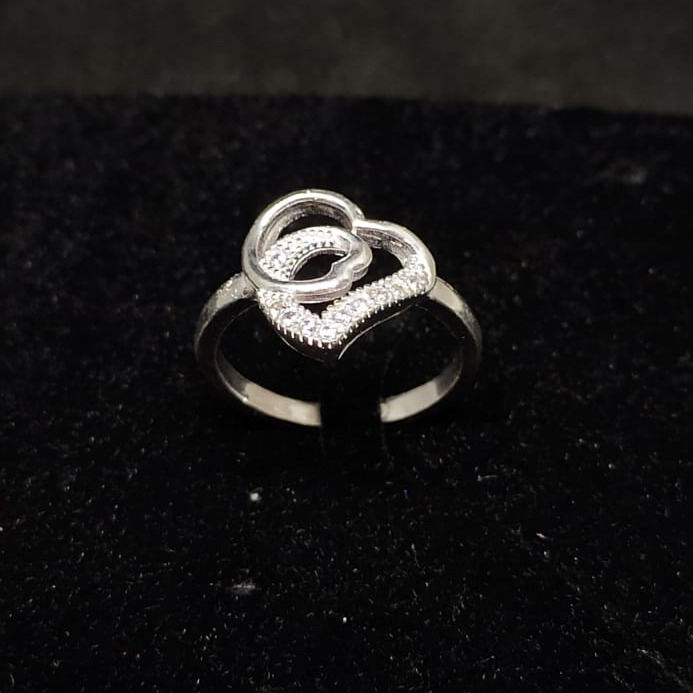 silver classical ladies rings RH-LR539