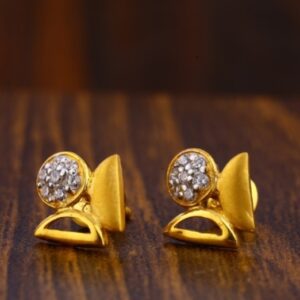22 carat gold ladies earrings RH-LE522