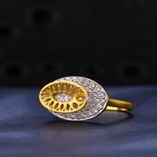 22 carat gold diamonds ladies rings RH-LR501