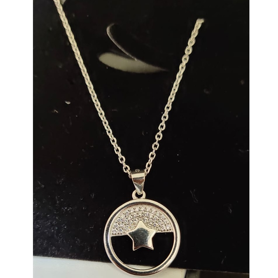 92.5 silver fancy ladies pendants chain RH-PC490