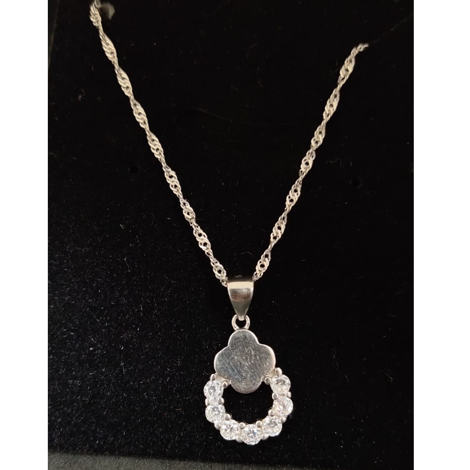 92.5 silver antique ladies pendants chain RH-PC486