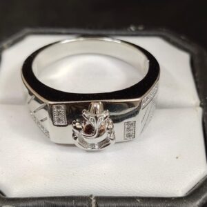 92.5 silver ganeshji gents rings RH-GR485