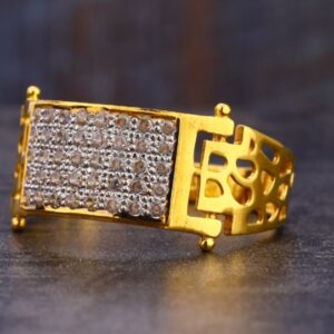 22 carat gold fancy gents rings RH-GR475