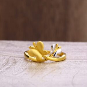 22 carat gold classical ladies rings rh-LR456