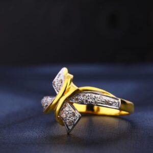 22 carat gold stylish ladies rings RH-LR454