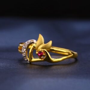22 carat gold classical ladies rings RH-LR437