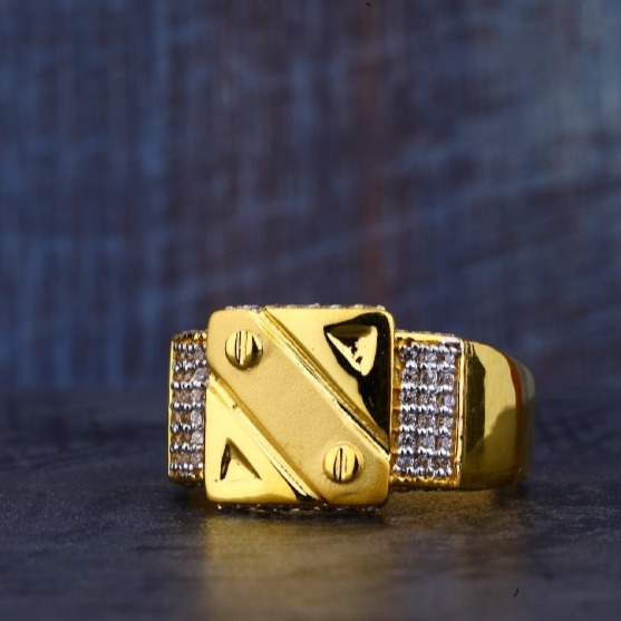 22 gold fancy gents rings RH-GR381