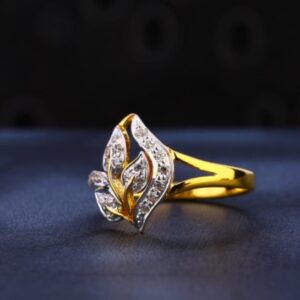 22 carat gold classical diamonds ladies rings RH-LR911