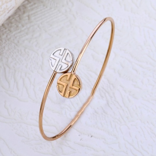 18 carat rose gold ladies bracelet rh-lb908