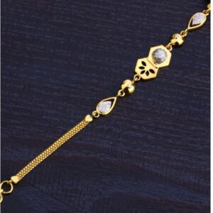 22 carat gold fancy ladies bracelet RH-LB905