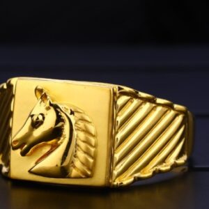 22 carat gold antique gents rings RH-GR891
