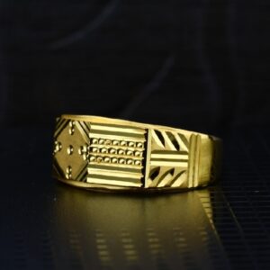 22 carat gold traditional gents plain rings RH-GR885