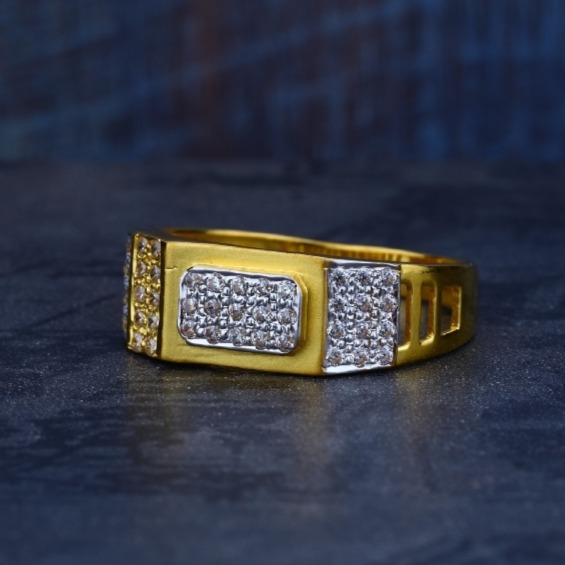 22 carat gold diamonds gents rings RH-GR882