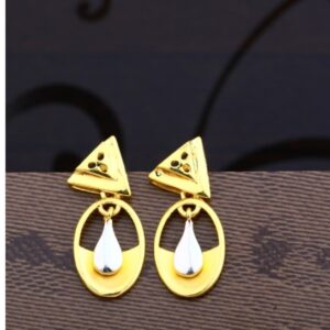 22 carat gold ladies earrings RH-LE876