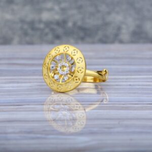 22 carat gold diamond classical ladies rings RH-LR754