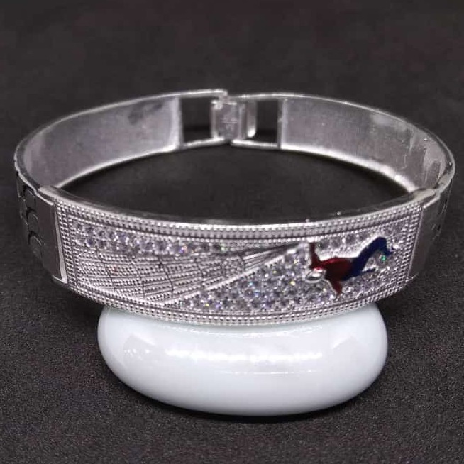 silver antique gents bracelet RH-GB717
