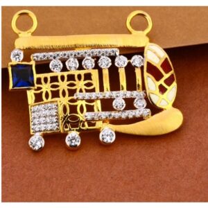 22 carat gold hallmark mangalsutra pendants RH-LP384