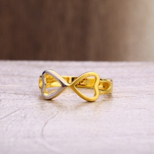 22 carat gold antique ladies plain rings RH-LR365