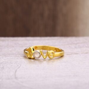 22 cara gold hallmark fancy ladies rings RH-LR351