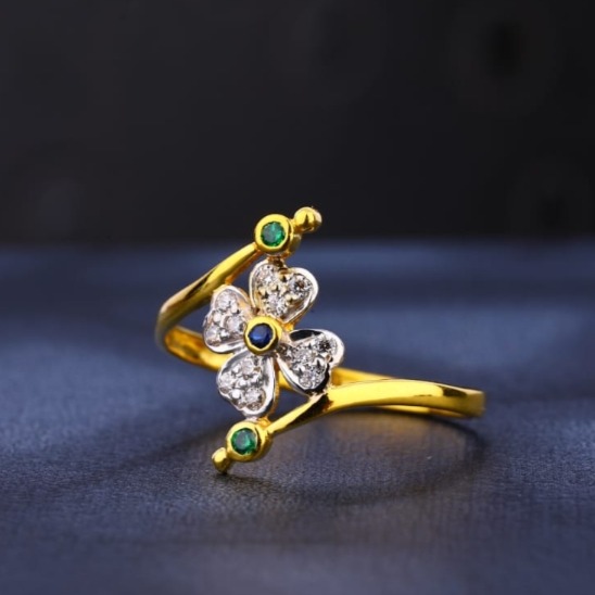 22 carat gold classical ladies rings RH-LR677