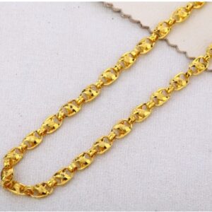22 carat gold men hallmark choco chain RH-GC727