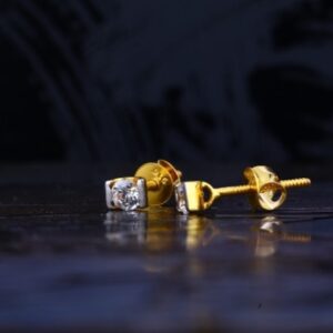 22 carat gold designer fancy earrings RH-LE719