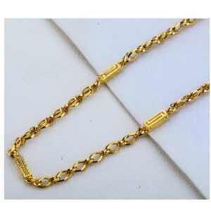 22 carat gold hallmarks designer chain RH-GC555